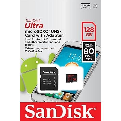  Si buscas Sandisk Ultra 128 Gb Microsdxc Uhs-i Con Adaptador puedes comprarlo con BODECOR está en venta al mejor precio