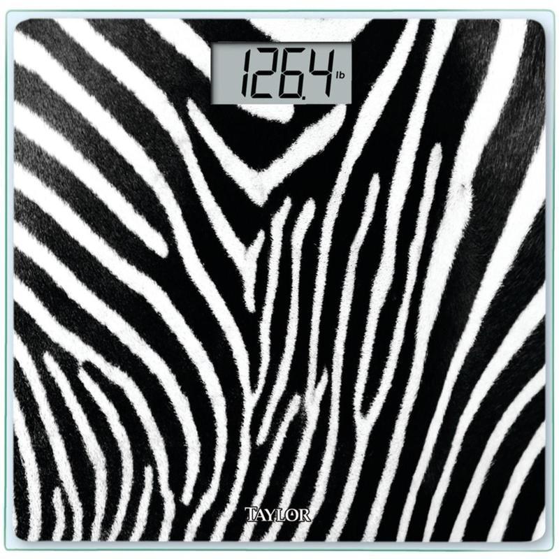  Si buscas Bascula Digital De Baño Taylor Con Diseño Zebra 7558 puedes comprarlo con BODECOR está en venta al mejor precio