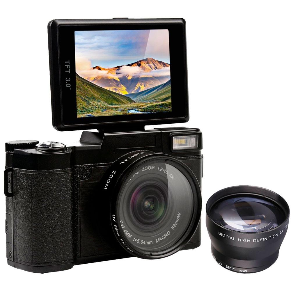  Si buscas Cámara Digital Dsrl Vak 3500 Lcd 3' 24mp Wifi App Lentes puedes comprarlo con MEGASTOREMX está en venta al mejor precio