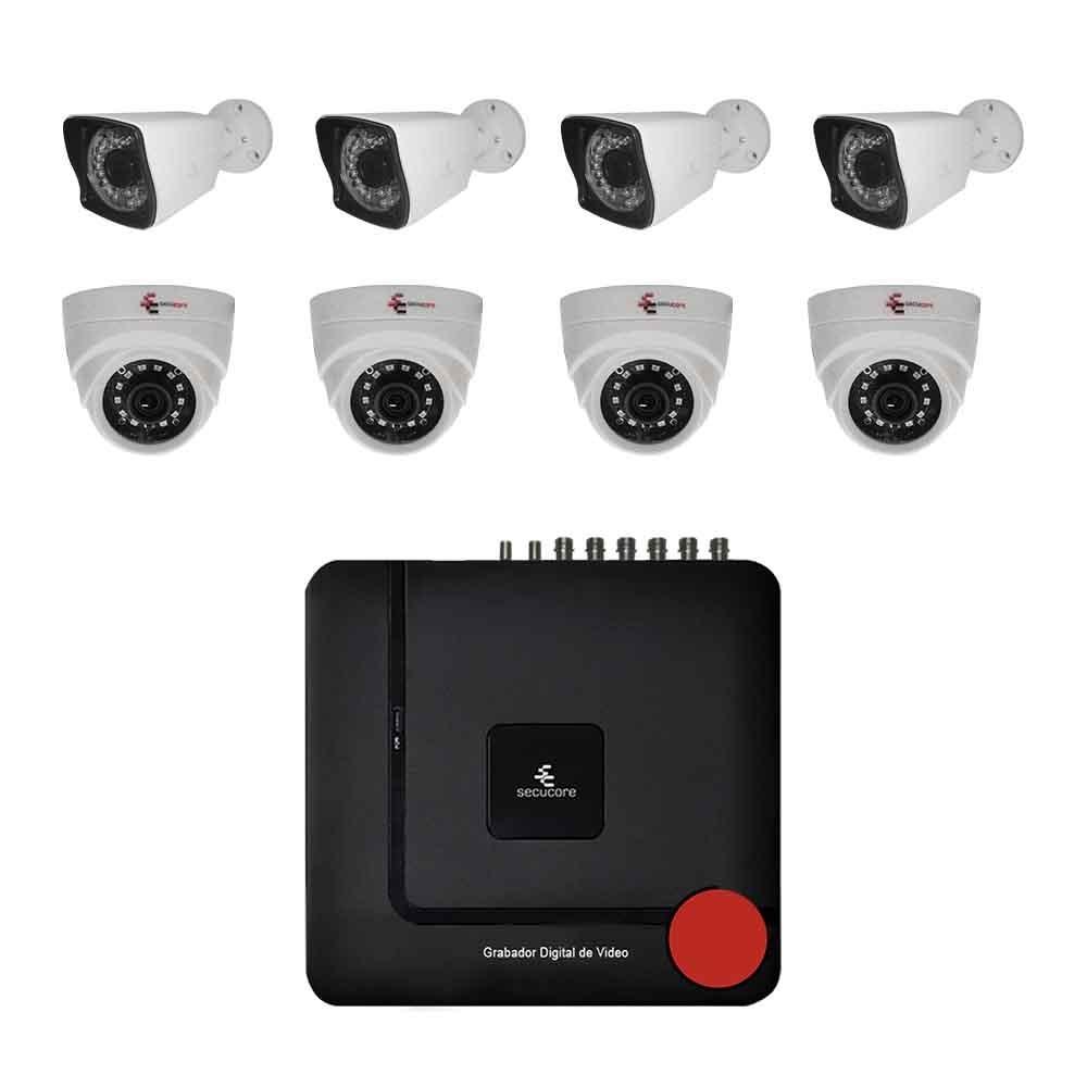  Si buscas Kit Cctv Circuito Cerrado Vigilancia 8 Camaras Ahd 1080p 2mp puedes comprarlo con TEC-DEPOT está en venta al mejor precio