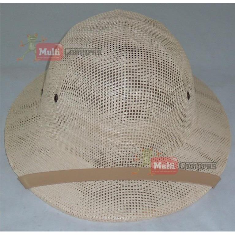  Si buscas Sombrero Salacot Tipo Safari Cazador Pith Hat Tipo Filipino puedes comprarlo con MULTI COMPRAS está en venta al mejor precio