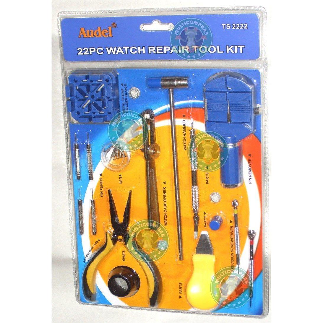  Si buscas Kit D Herramientas Para Relojeros Joyeros Practico 22piezas puedes comprarlo con MULTI COMPRAS está en venta al mejor precio