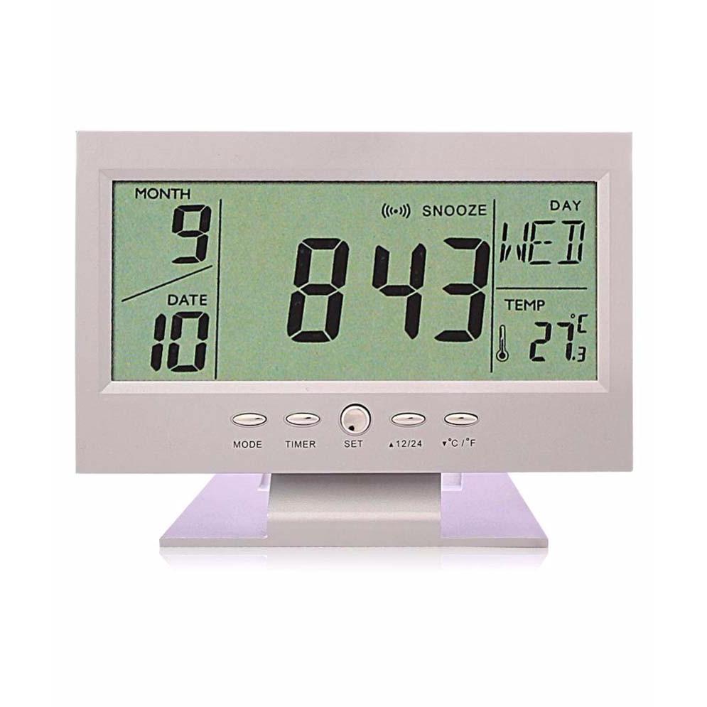  Si buscas Reloj Despertador Alarma Luz Led Temperatura Snooze Amplio puedes comprarlo con MULTI COMPRAS está en venta al mejor precio