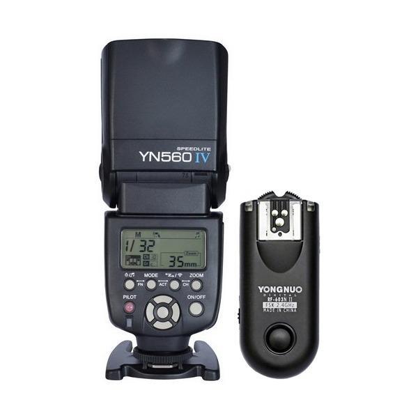  Si buscas Kit Flash Yongnuo 560 Iv Y Disparador Rf603 Nikon puedes comprarlo con PROFOTOMX está en venta al mejor precio