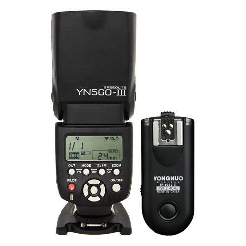  Si buscas Kit Flash Yongnuo 560 Iii Y Disparador Rf603 Nikon puedes comprarlo con PROFOTOMX está en venta al mejor precio