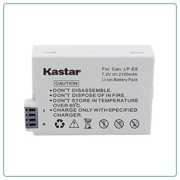  Si buscas Bateria Kastar Lp-e8 T5i, 600d, 550d, 650d, 700d puedes comprarlo con PROFOTOMX está en venta al mejor precio