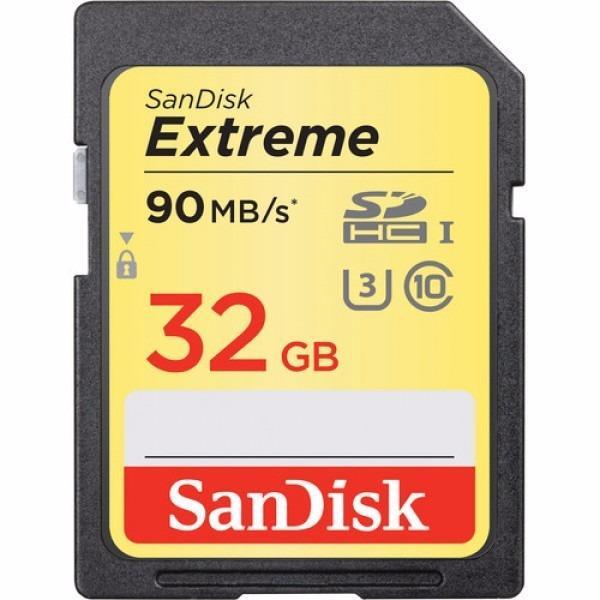  Si buscas Memoria Sandisk Sd 32gb Extreme 90mb/s 4k Clase 10 Video puedes comprarlo con PROFOTOMX está en venta al mejor precio