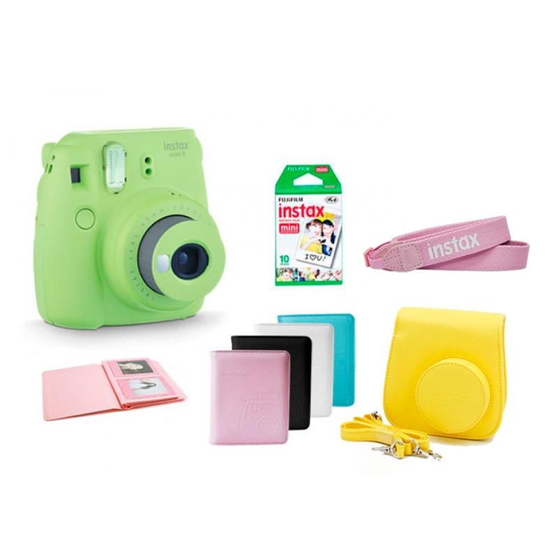  Si buscas Camara Instax Mini 9 Fujifilm + Kit 10 Hojas puedes comprarlo con PROFOTOMX está en venta al mejor precio