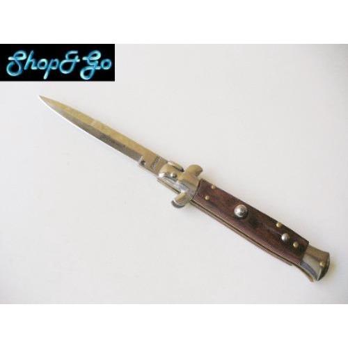  Si buscas Navaja Automatica Tipo Stiletto Automatica Con Muelle puedes comprarlo con SHOP-GO está en venta al mejor precio