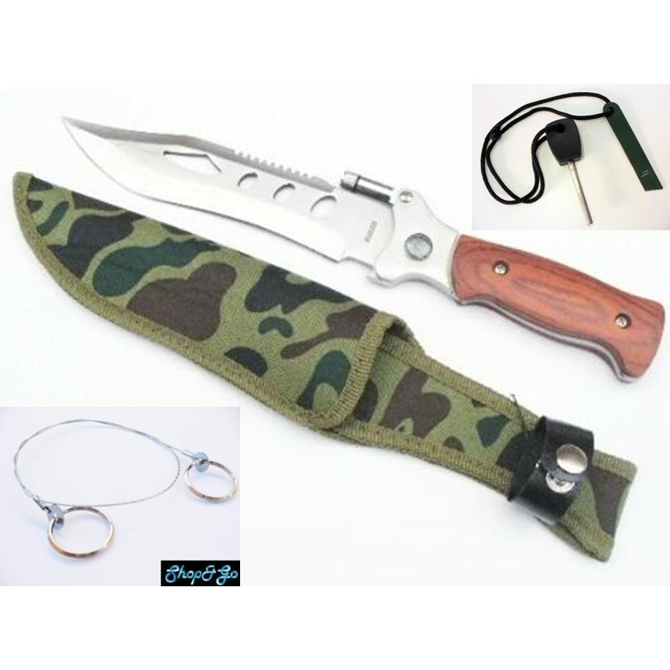  Si buscas Combo Cuchillo 2320+ Pedernal + Sierra Cadena Envio Gratis puedes comprarlo con SHOP-GO está en venta al mejor precio