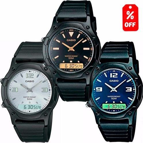  Si buscas Reloj Casio Aw49 - Análogo Digital - Wr 50m - Original Cfmx puedes comprarlo con CFMX está en venta al mejor precio