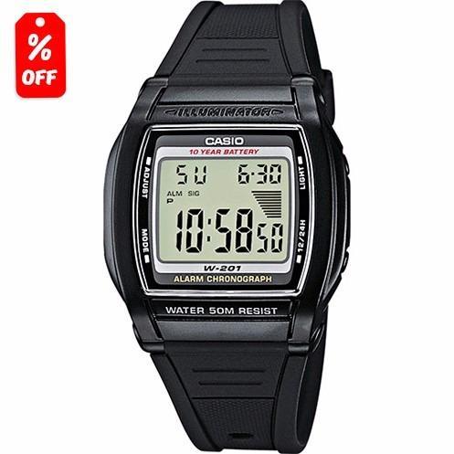  Si buscas Reloj Casio W201 - Hora Doble - Wr 50m - 100% Original Cfmx puedes comprarlo con CFMX está en venta al mejor precio