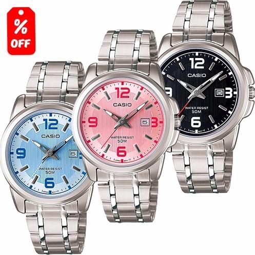  Si buscas Reloj Casio Dama Ltp1314 - Cristal Mineral - Fechador - Cfmx puedes comprarlo con CFMX está en venta al mejor precio