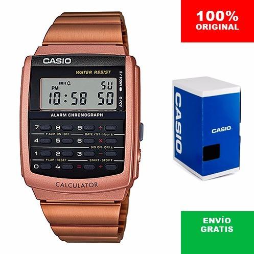  Si buscas Reloj Casio Ca506 Rosa Cobre Retro Vintage - Calculadora puedes comprarlo con CFMX está en venta al mejor precio