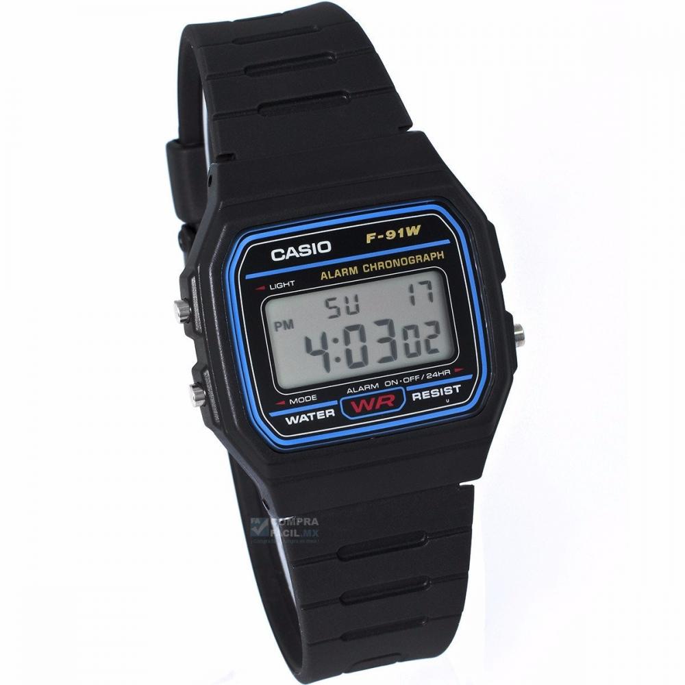  Si buscas 3 Piezas - Reloj Casio F91 Retro Vintage-100% Original Cfmx puedes comprarlo con CFMX está en venta al mejor precio