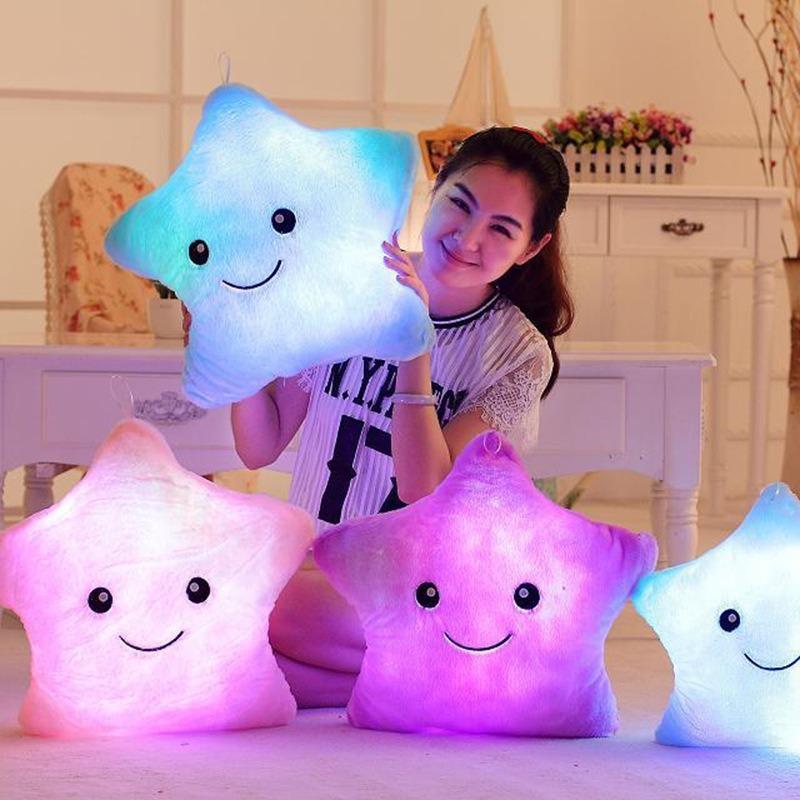 Almohada Estrella Cojin Led