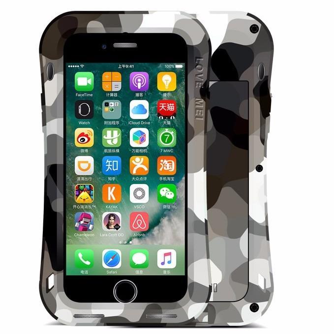  Si buscas Funda Lovemei Verde Camo Militar Uso Rudo iPhone 7 Glass puedes comprarlo con DSHOPMEXICO está en venta al mejor precio