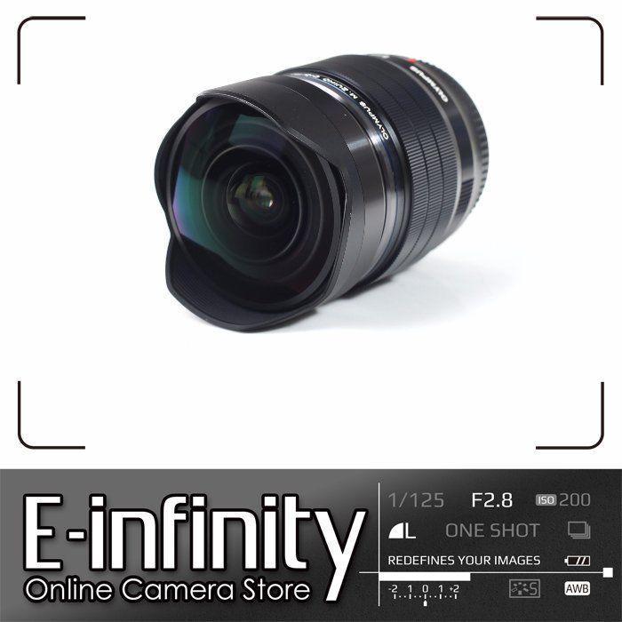 If you are looking NEW Olympus M.ZUIKO Digital ED 8mm f/1.8 Fisheye PRO Lens you can buy to E-INFINITY, It is on sale at the best price