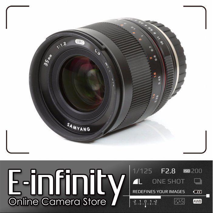 If you are looking NEW Samyang 35mm f/1.2 ED AS UMC CS Lens for Fuji X Mount (Black) you can buy to E-INFINITY, It is on sale at the best price