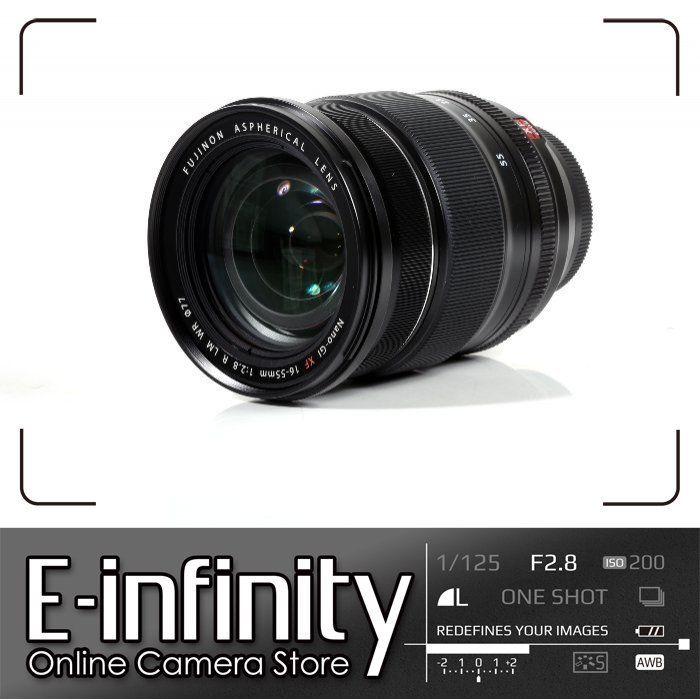 If you are looking NEW Fujifilm XF 16-55mm f/2.8 R LM WR Lens F2.8 you can buy to E-INFINITY, It is on sale at the best price