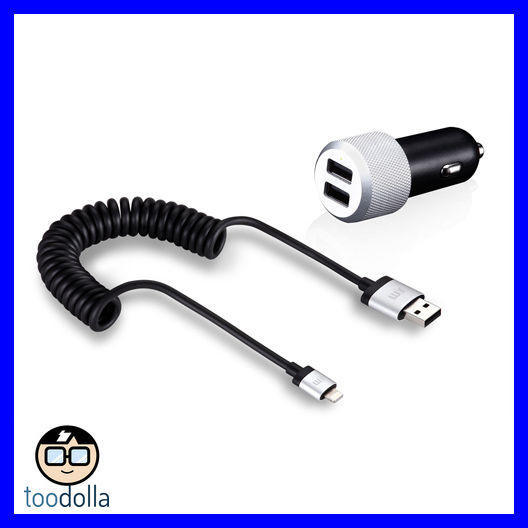 If you are looking JUST MOBILE Highway Max, Dual USB car charger & lightning cable, iPhone & iPad you can buy to toodolla, It is on sale at the best price