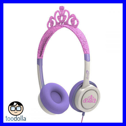 If you are looking iFrogz Little Rockers volume limited headphones for kids/children, Tiara Pink you can buy to toodolla, It is on sale at the best price