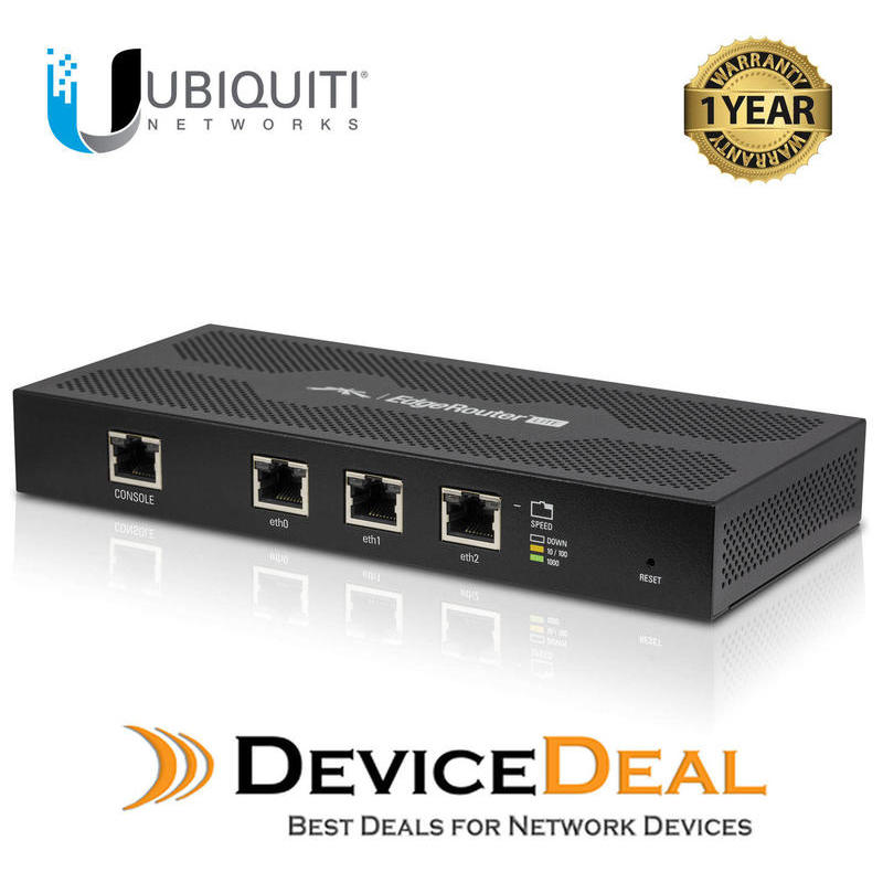 If you are looking Ubiquiti Networks EdgeRouter ERLite-3 3 Port Gigabit Router you can buy to device-deal, It is on sale at the best price