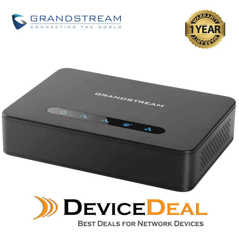 If you are looking Grandstream HT812 2 Port FXS Analog Telephone Adapter (ATA) 2x 1Gb Ethernet Port you can buy to device-deal, It is on sale at the best price