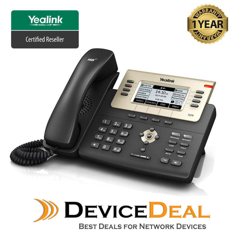 If you are looking Yealink SIP-T27G 6 Line IP phone BLF/XML/PoE/HDV/EHS ( New Version of SIP-T27P ) you can buy to device-deal, It is on sale at the best price