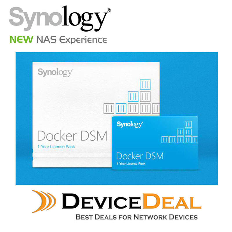 If you are looking Synology Docker DSM 1 Year License you can buy to device-deal, It is on sale at the best price