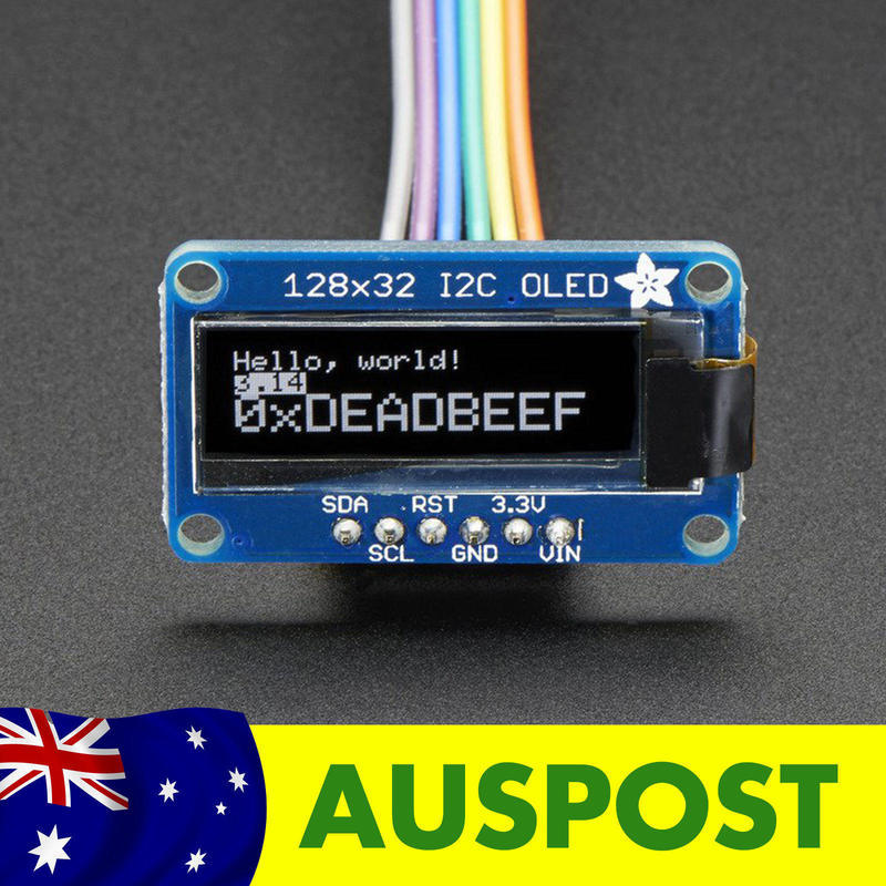 If you are looking Monochrome 128x32 I2C OLED graphic display - Arduino LCD Screen you can buy to AUS3D, It is on sale at the best price