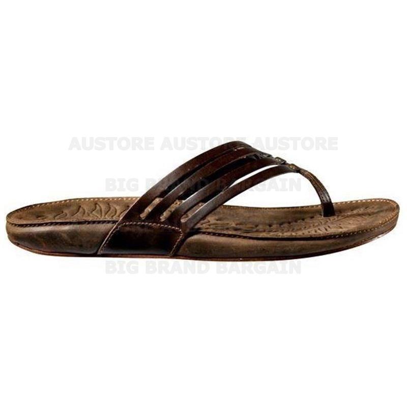 If you are looking Olukai Mahana Dark Java Womens Leather Thongs Strappy Slippers High Quality New you can buy to austore, It is on sale at the best price