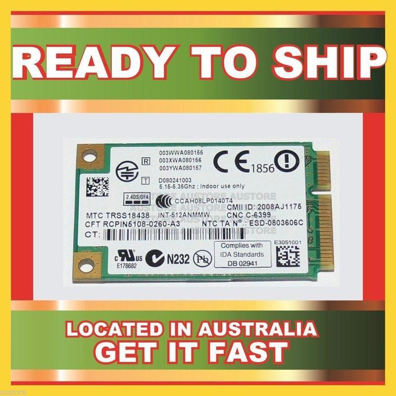 If you are looking GENUINE TRSS18438 INTEL WIFI 802.11A/B/G/DRAFT-N MINI PCIE CARD FOR 2200 you can buy to austore, It is on sale at the best price