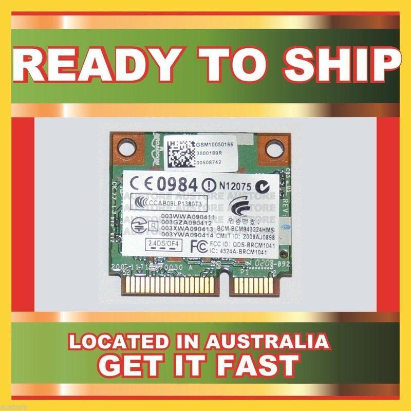If you are looking GENUINE BCM943224HMS BROADCOM MINI PCI-E WIRELESS WIFI CARD FOR 1320 you can buy to austore, It is on sale at the best price