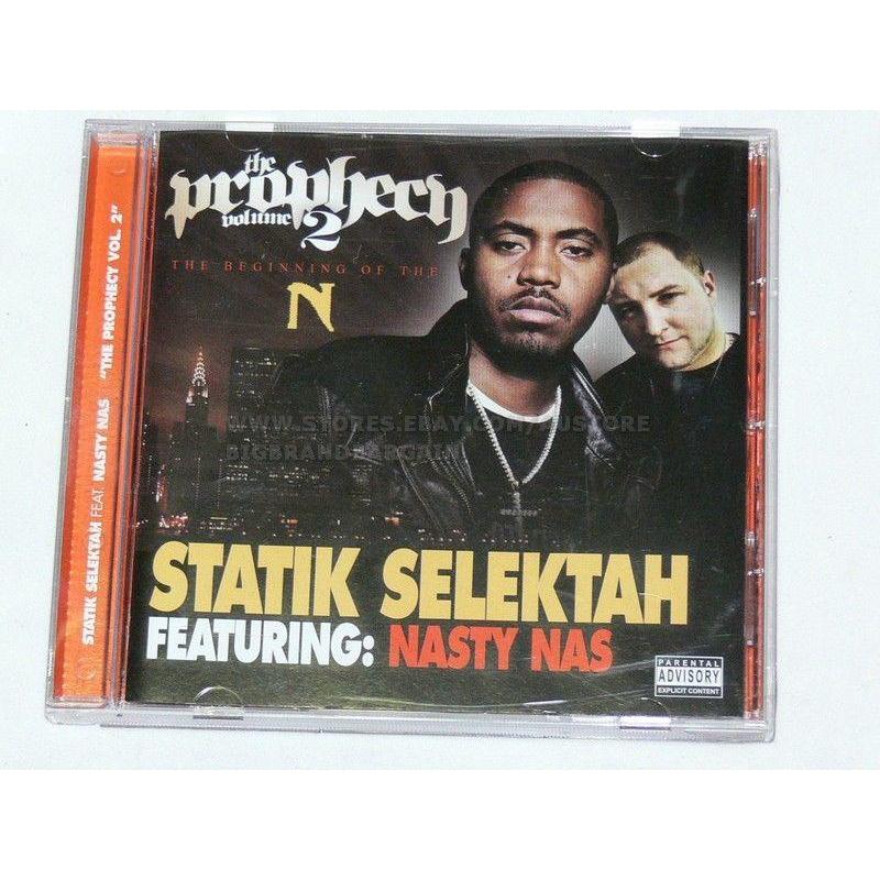 If you are looking THE PROPHECY VOLUME 2, STATIK SELEKTAH NASTY NAS NEW CD you can buy to austore, It is on sale at the best price