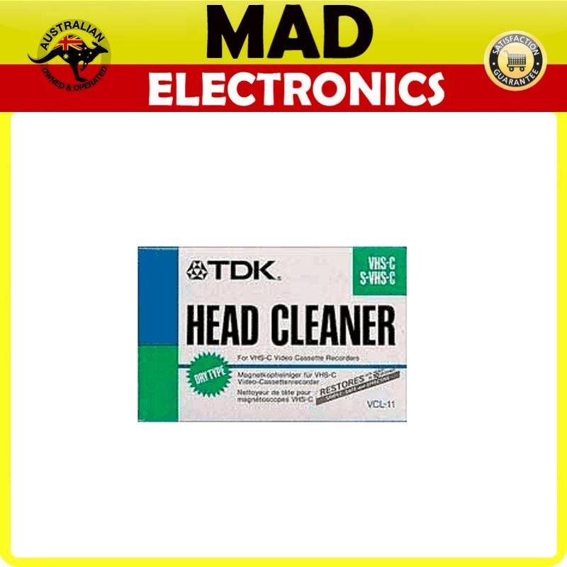 If you are looking TDK VHS-C Head Cleaner Tape New In Package Model VCL-11 S-VHS-C you can buy to madelectronics, It is on sale at the best price