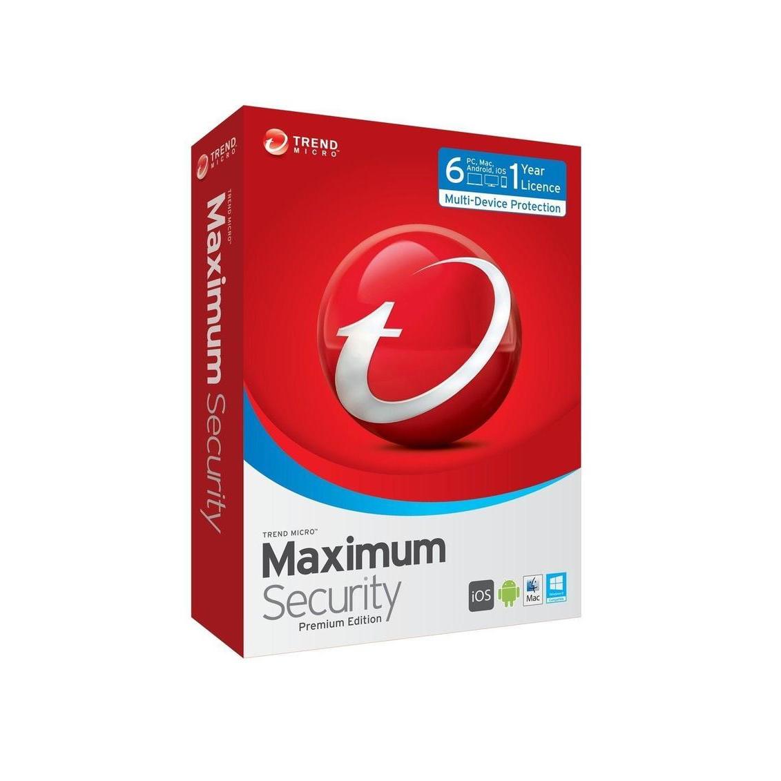 If you are looking Trend Micro Maximum Security 2015 6 Users 1 Year Multi-Device OEM you can buy to wireless1_eshop, It is on sale at the best price
