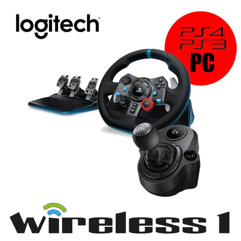 If you are looking Logitech G29 Driving Force Racing Wheel For PS3 PS4 PC + G Force Driving Shifter you can buy to wireless1_eshop, It is on sale at the best price