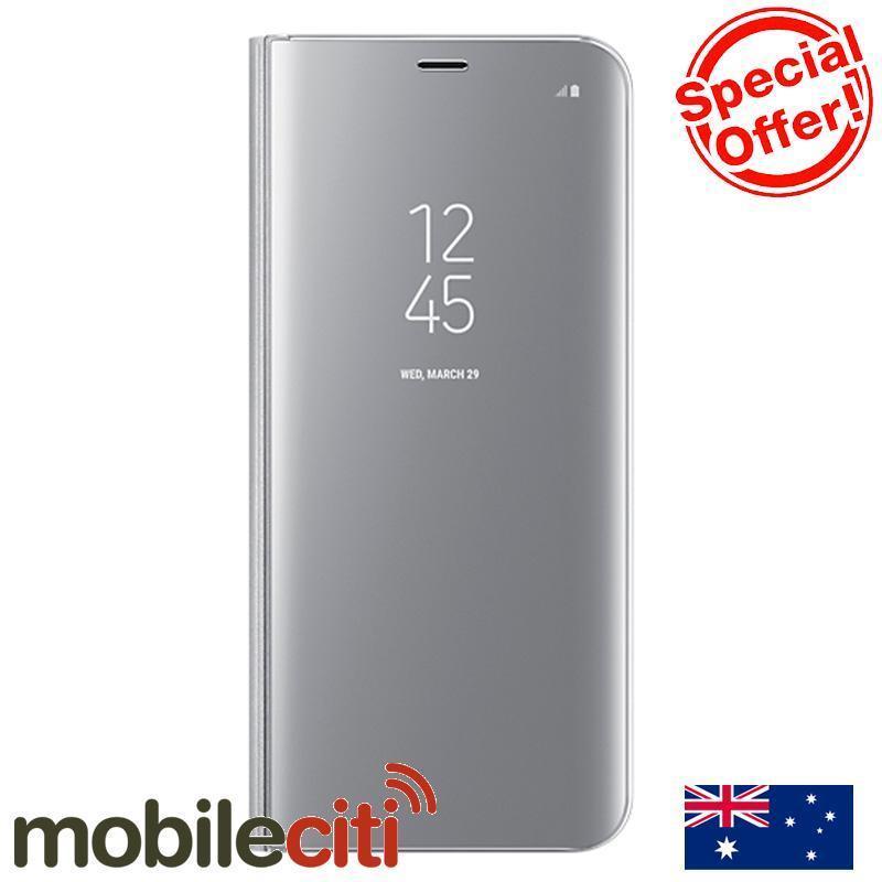If you are looking Samsung Galaxy S8+ Clear View Standing Flip Cover/Stand - Silver you can buy to mobileciti, It is on sale at the best price