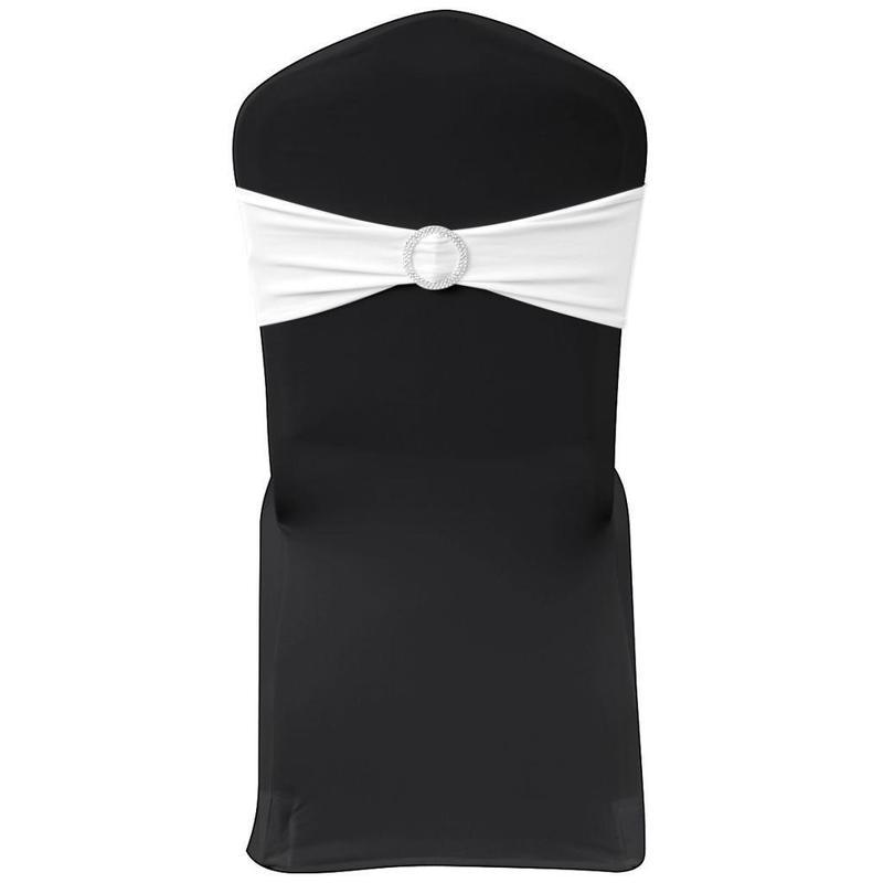 If you are looking 25X White Spandex Chair Cover Bands Sashes Wedding Event Banquet Decorative you can buy to vidaxl-au, It is on sale at the best price