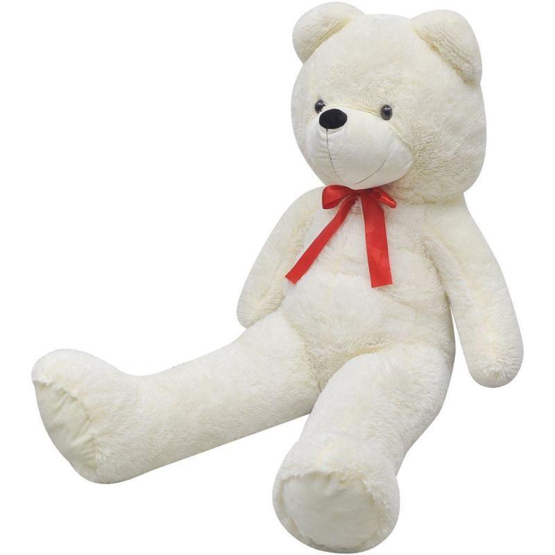 If you are looking Giant Cute White Soft Plush Teddy Bear Huge Doll Toy Cotton 150cm Gift Present you can buy to vidaxl-au, It is on sale at the best price