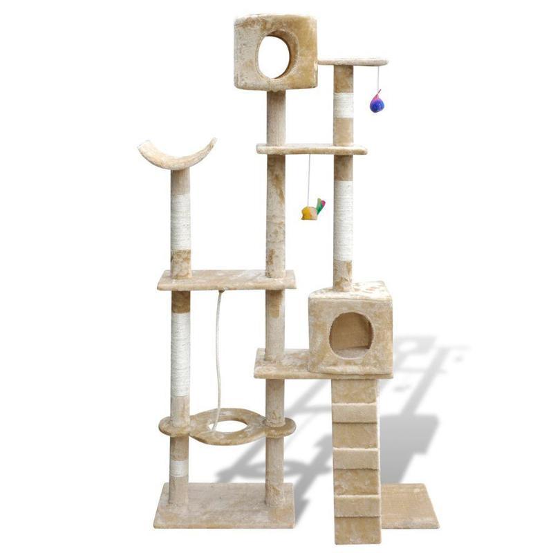 If you are looking Cat Tree 175 Pet Scratcher Post Poles House Gym Condo Furniture Scratching Beige you can buy to vidaxl-au, It is on sale at the best price