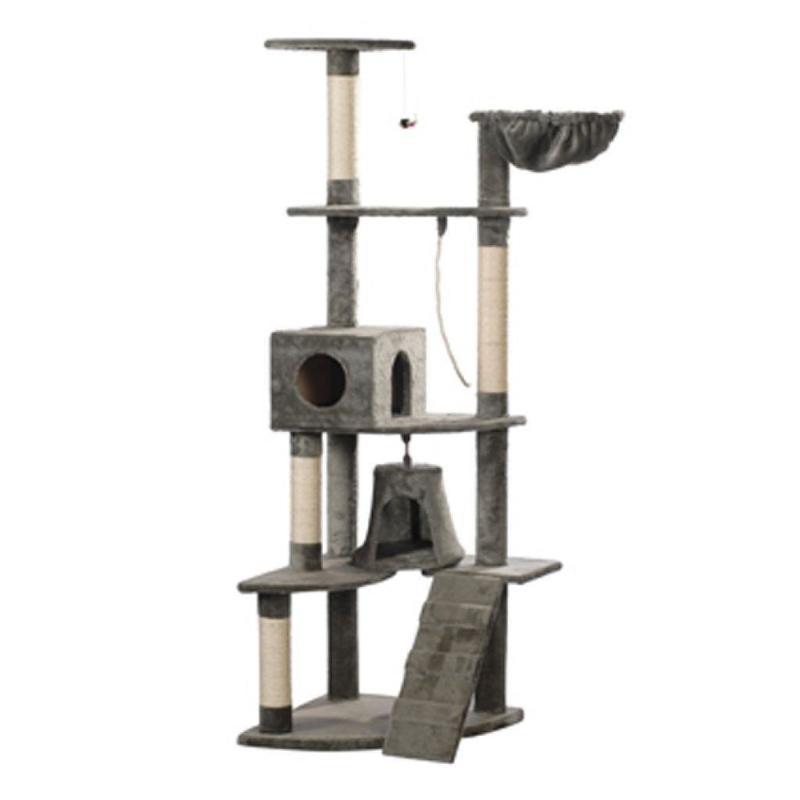 If you are looking Cat Tree 191 Pet Scratcher Post Poles House Gym Condo Furniture Scratching Grey you can buy to vidaxl-au, It is on sale at the best price