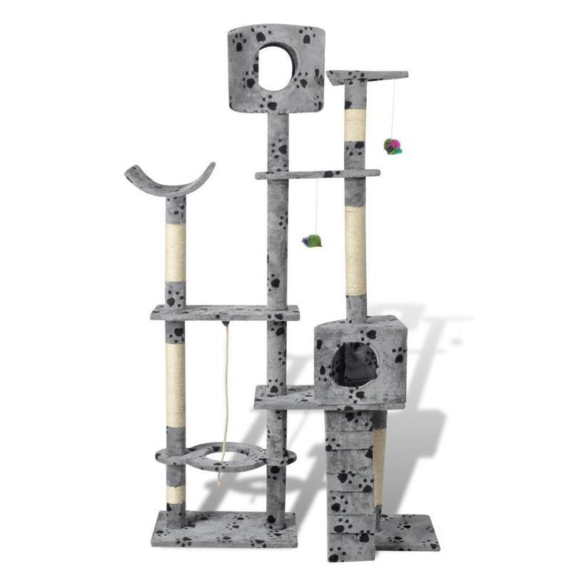 If you are looking Cat Tree 175 Pet Scratcher Post Poles House Gym Condo Furniture Scratching Grey you can buy to vidaxl-au, It is on sale at the best price