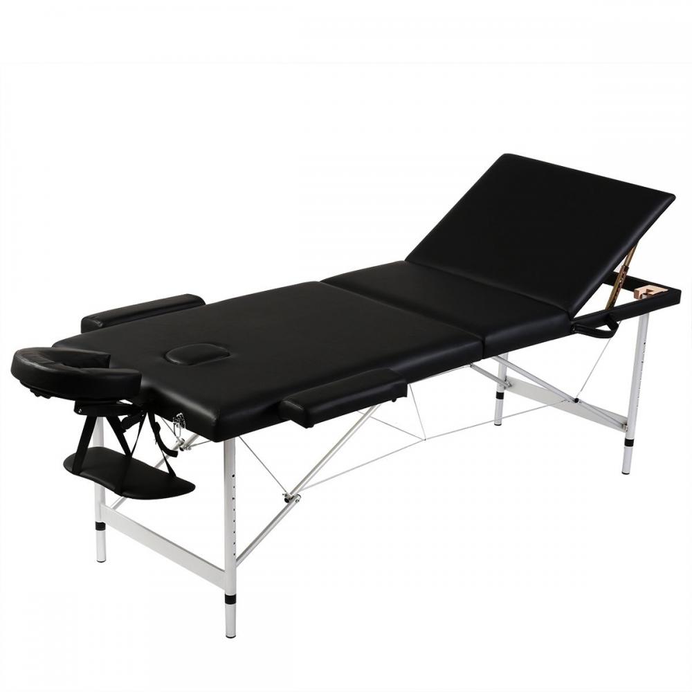 If you are looking Aluminium Portable Massage Table 3 Fold Beauty Therapy Bed Waxing 68cm Black you can buy to vidaxl-au, It is on sale at the best price