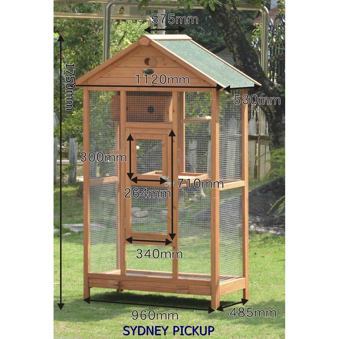 Large Wooden Bird Cage Parrot Aviary, Wooden Bird Cages Australia