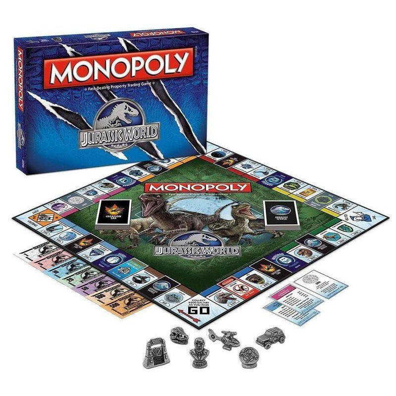 If you are looking NEW MONOPOLY JURASSIC WORLD EDITION 201509 you can buy to nicolestoysgifts, It is on sale at the best price