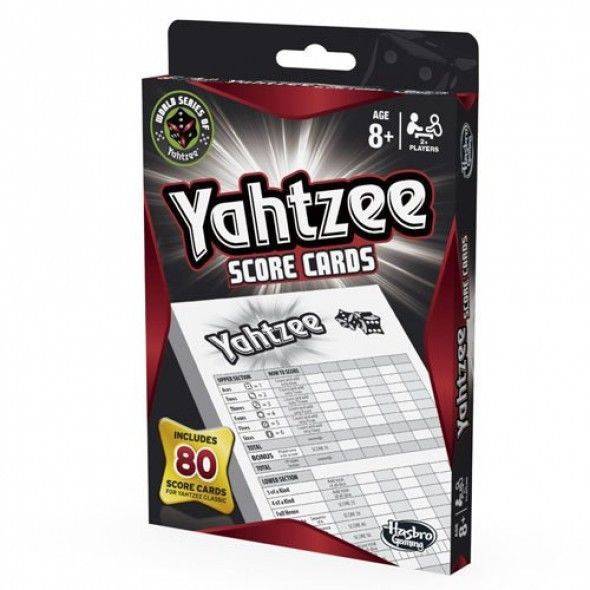If you are looking NEW HASBRO YAHTZEE SCORE CARDS 80 PACK FOR YHATZEE CLASSIC 06100 you can buy to nicolestoysgifts, It is on sale at the best price