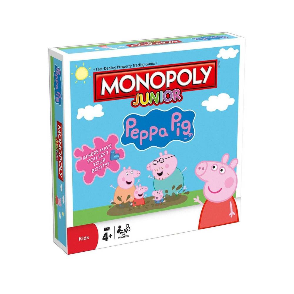 If you are looking NEW MONOPOLY JUNIOR JR PEPPA PIG EDITION 181641-0 you can buy to nicolestoysgifts, It is on sale at the best price