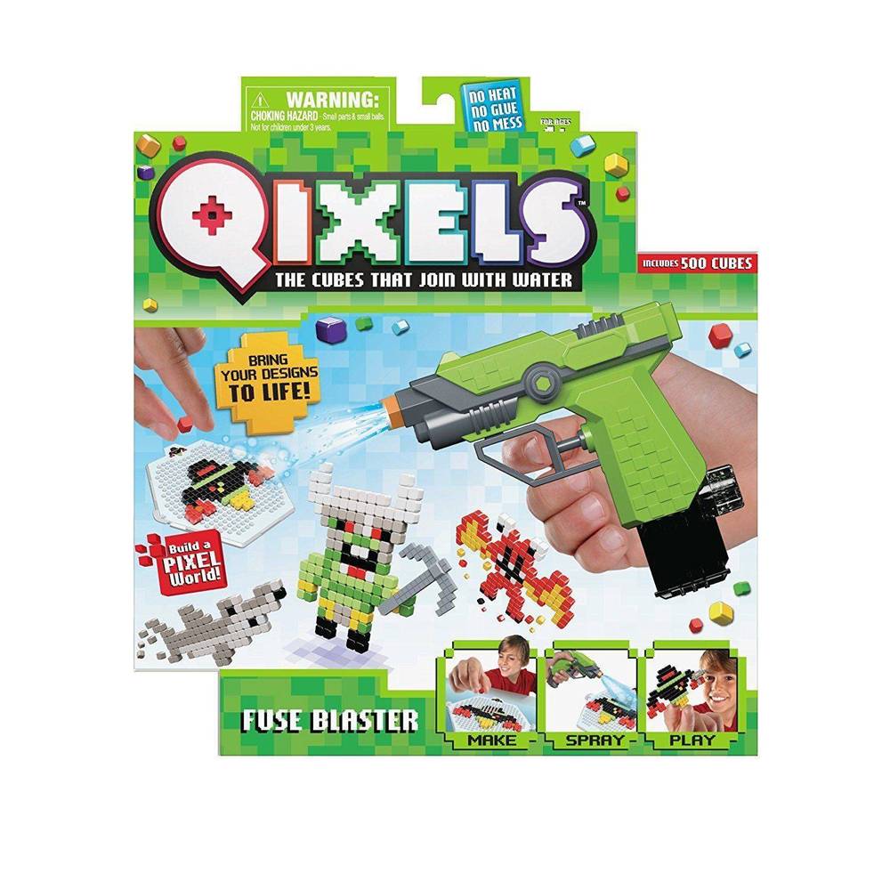 If you are looking NEW QIXELS FUSE BLASTER 87007 CUBES CRAFT WITH WATER you can buy to nicolestoysgifts, It is on sale at the best price